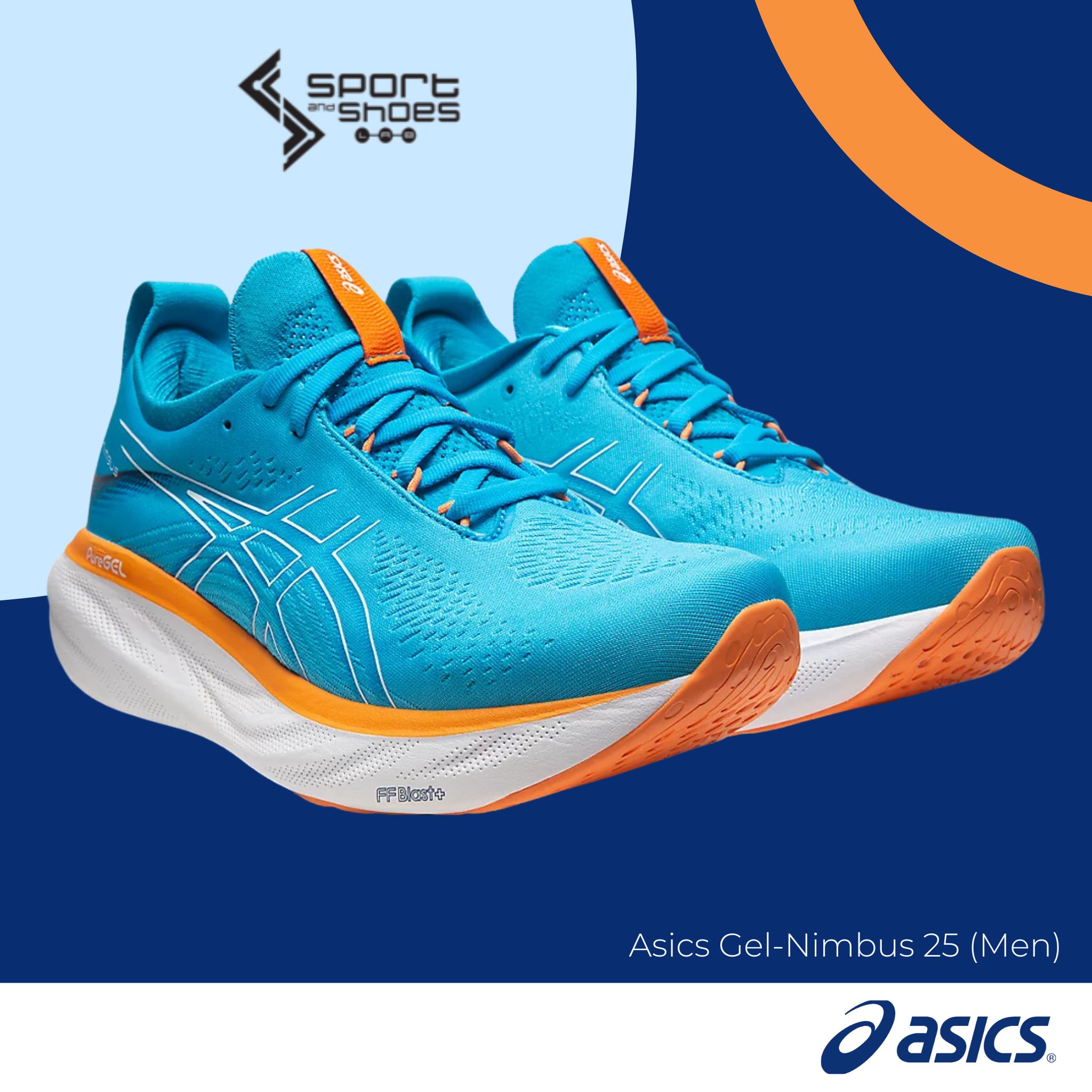 Asics Gel-Nimbus25 (4E) (M) (1011B618-400)